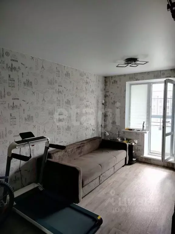 1-к кв. Курганская область, Курган Заозерный жилрайон, 7-й мкр, 26 ... - Фото 1