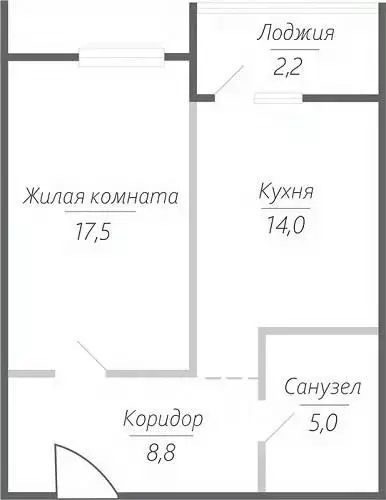 1-к кв. Самарская область, Тольятти ул. Фрунзе, 2В (47.5 м) - Фото 0