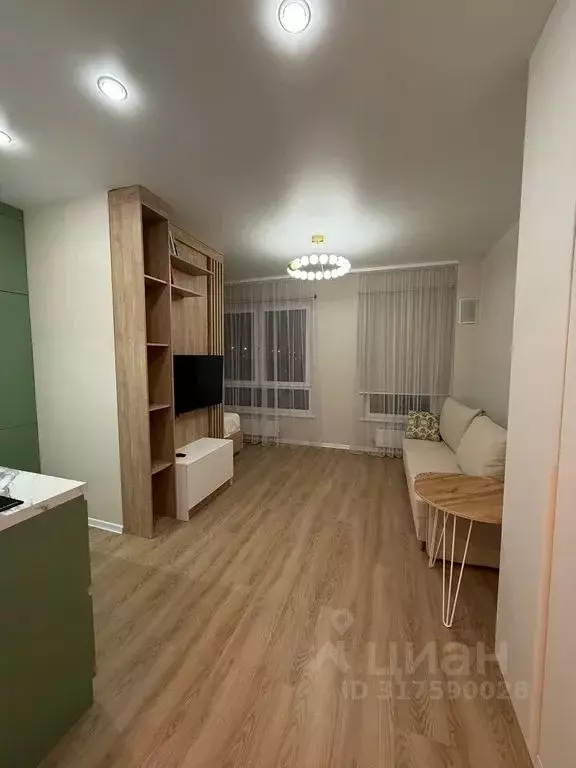 Студия Москва Новохохловская ул., 15к1 (33.0 м) - Фото 1