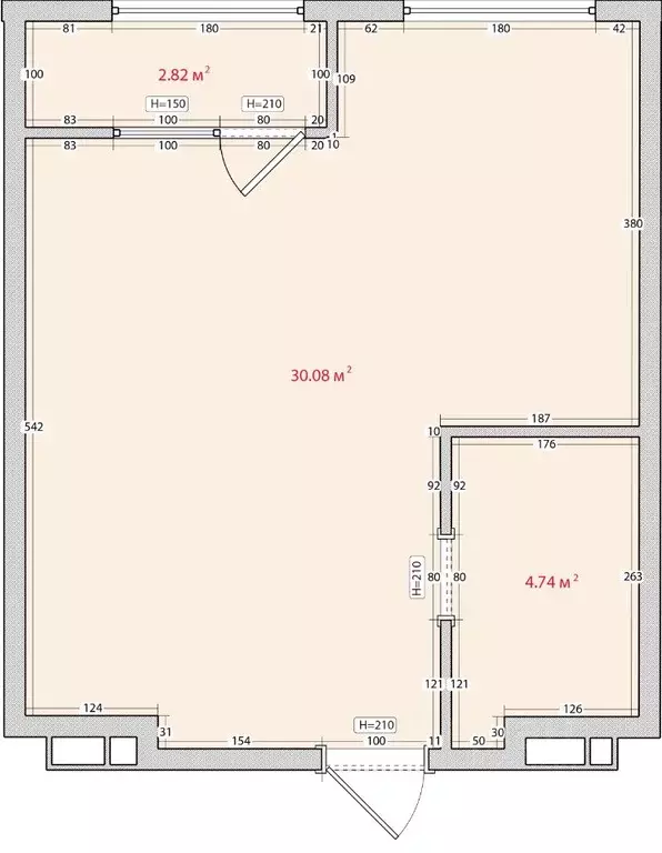 1-к кв. Приморский край, Владивосток ул. Нейбута, 135 (35.9 м) - Фото 0