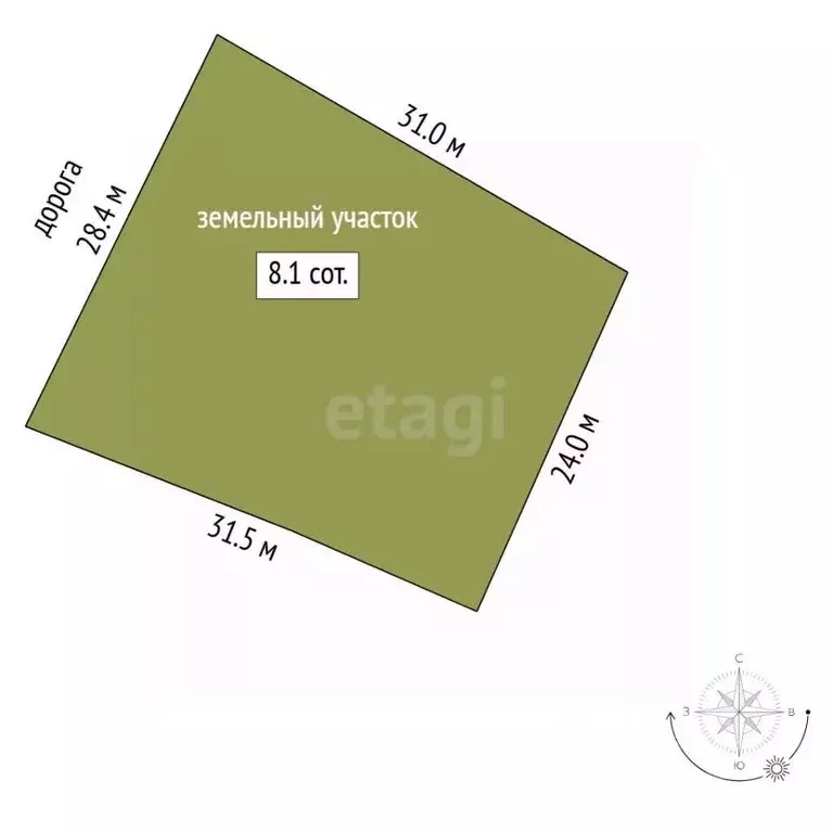 Участок в Тюменская область, Тюменский муниципальный округ, пос. ... - Фото 2