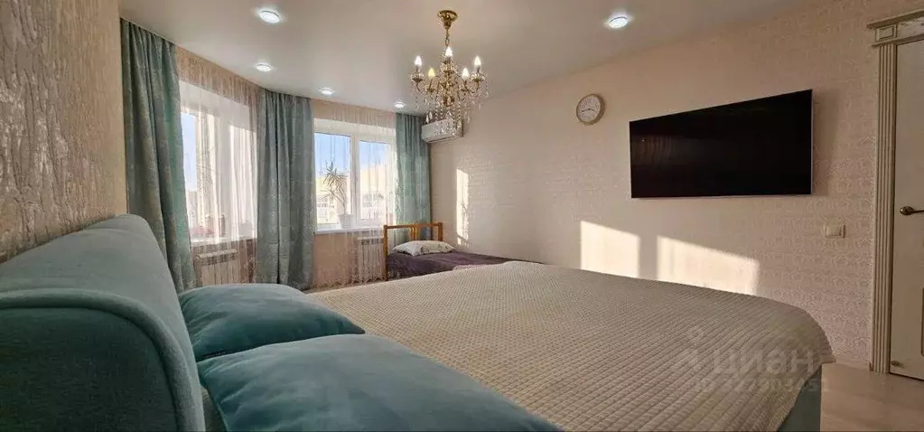 1-к кв. Чувашия, Чебоксары Благовещенский мкр, бул. Олега Волкова, 3 ... - Фото 1