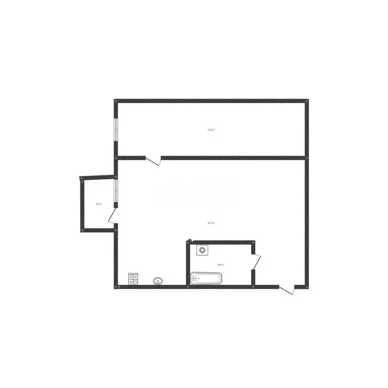 2-комнатная квартира: Ангарск, 95-й квартал, 6 (45.1 м) - Фото 1