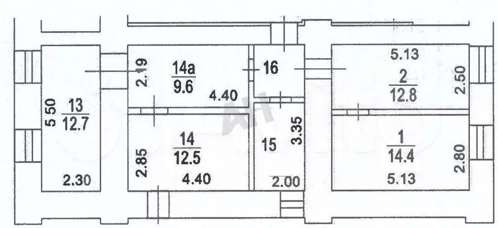 Аренда (ПСН) пл. 75.2 м2 м. Пушкинская в цао в - Фото 0