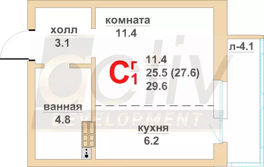Студия Свердловская область, Екатеринбург Вторчермет жилрайон,  (29.6 ... - Фото 0