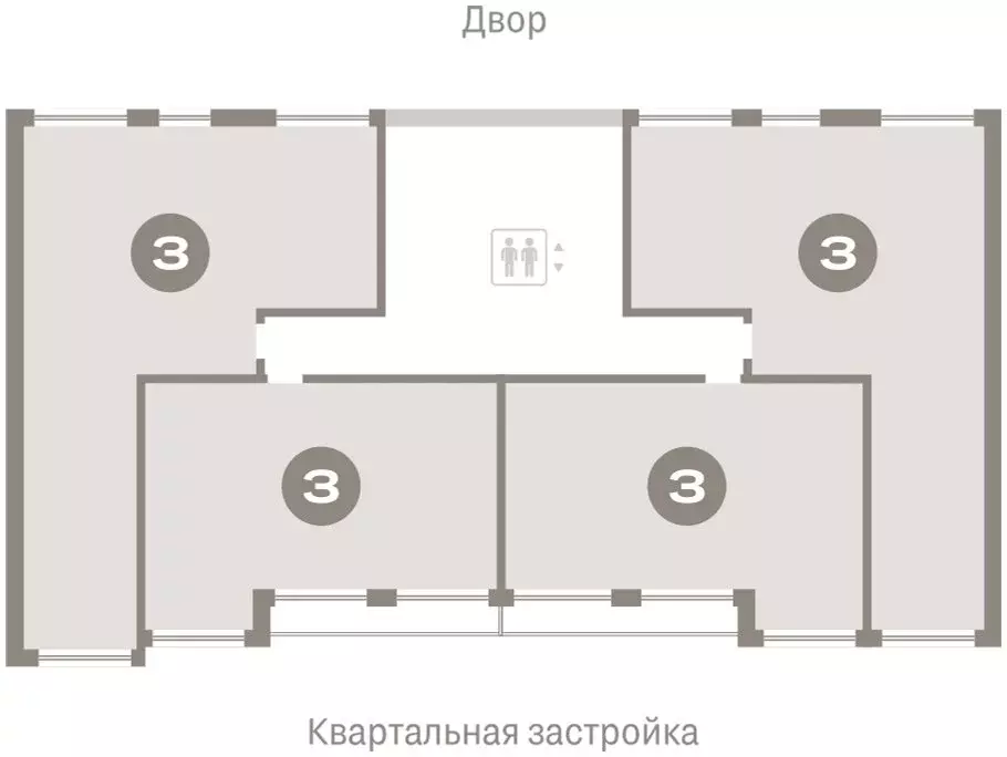 3-комнатная квартира: Тюмень, Мысовская улица, 26к1 (114.48 м) - Фото 1