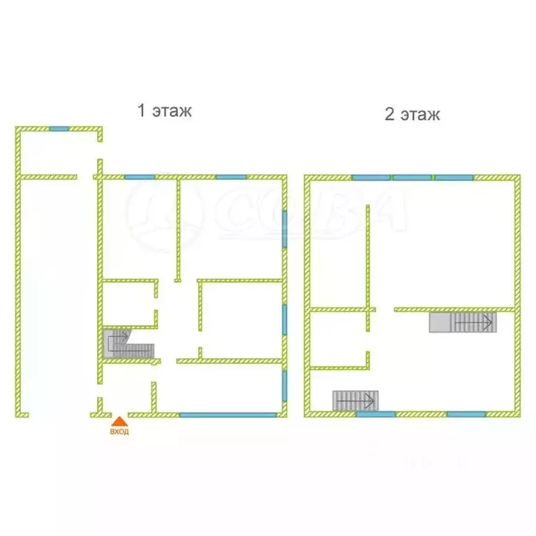 Коттедж в Курганская область, Курган Храпово мкр, ул. Лунная, 22 (212 ... - Фото 2