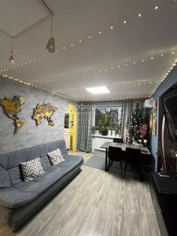 3-к кв. Крым, Кировский район, с. Приветное ул. Школьная, 43 (42.2 м) - Фото 1