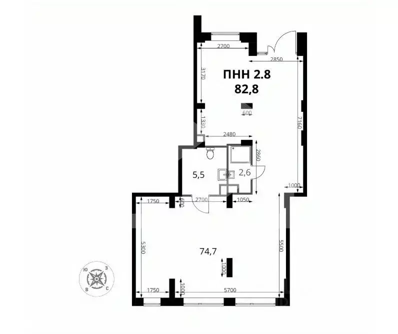 Помещение свободного назначения в Московская область, Химки ул. 1-я ... - Фото 2