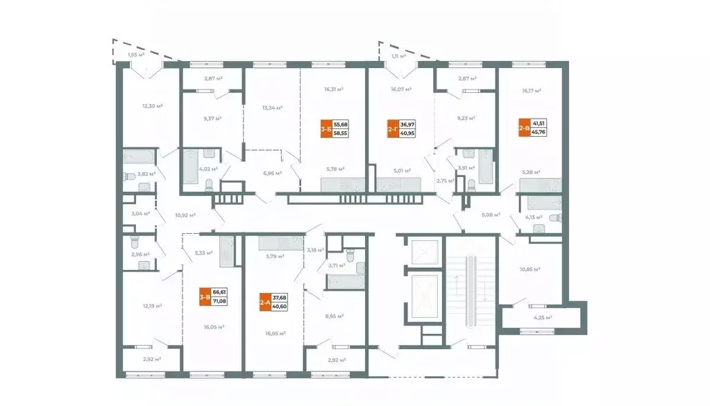 3-к кв. Иркутская область, Иркутск ул. Березовая Роща, 13Б (57.12 м) - Фото 2
