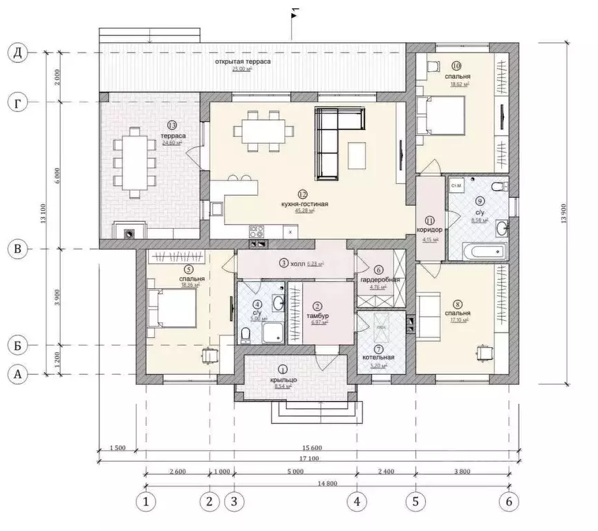 Дом в Тверская область, Калининский муниципальный округ, д. Рябеево 1 ... - Фото 2
