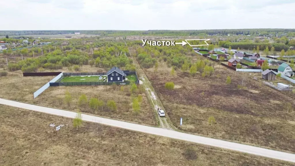 Участок в Тульская область, Заокский район, Демидовское муниципальное ... - Фото 2