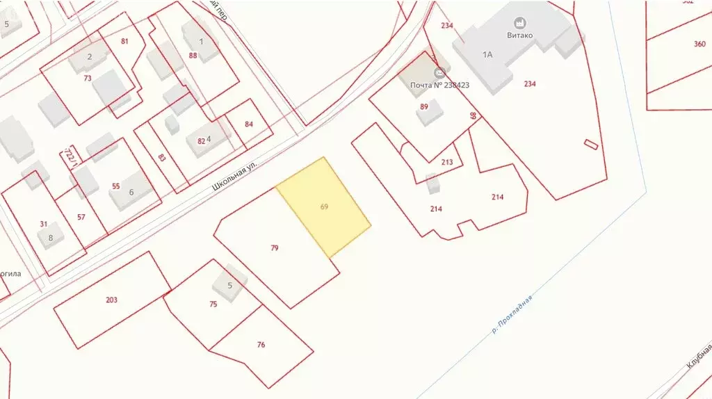 Участок в посёлок Чехово, Школьная улица (12 м) - Фото 2