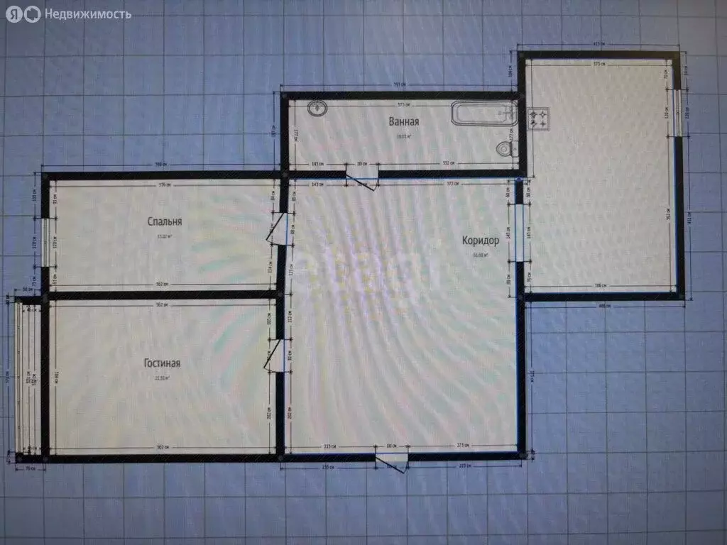2-комнатная квартира: Котовск, Октябрьская улица, 49 (52.9 м) - Фото 1