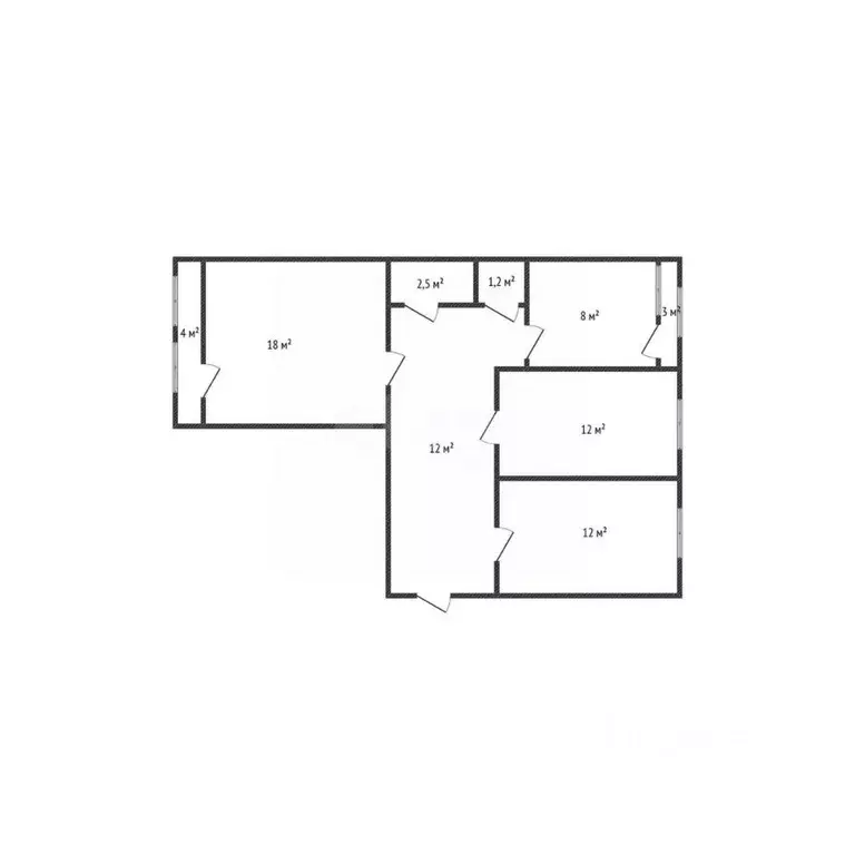 3-к кв. Дагестан, Каспийск ул. И.В. Сталина, 1 (70.0 м) - Фото 2