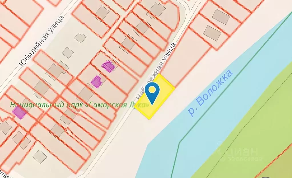 Участок в Самарская область, Волжский район, Рождествено с/пос, пос. ... - Фото 1