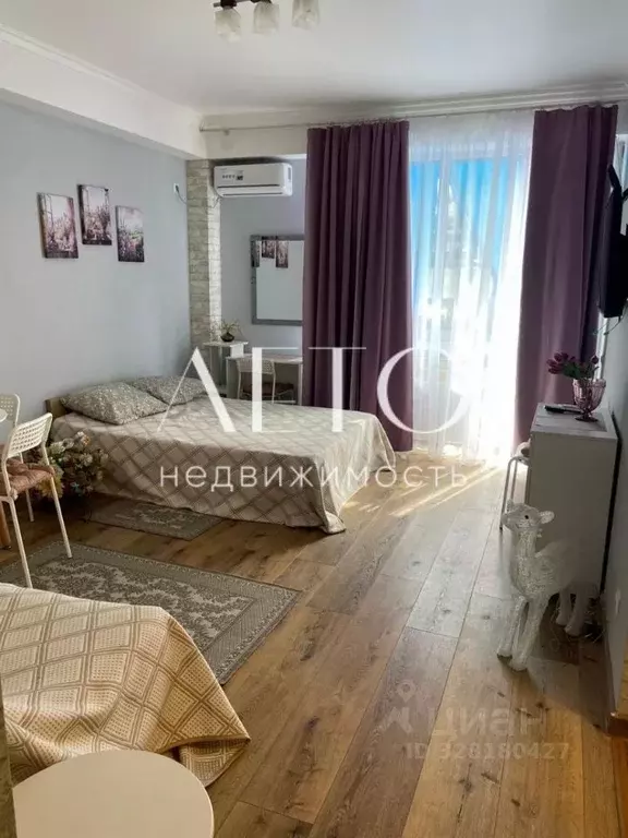 1-к кв. Краснодарский край, Сочи Красная Поляна пгт, ул. Пчеловодов, 9 ... - Фото 1