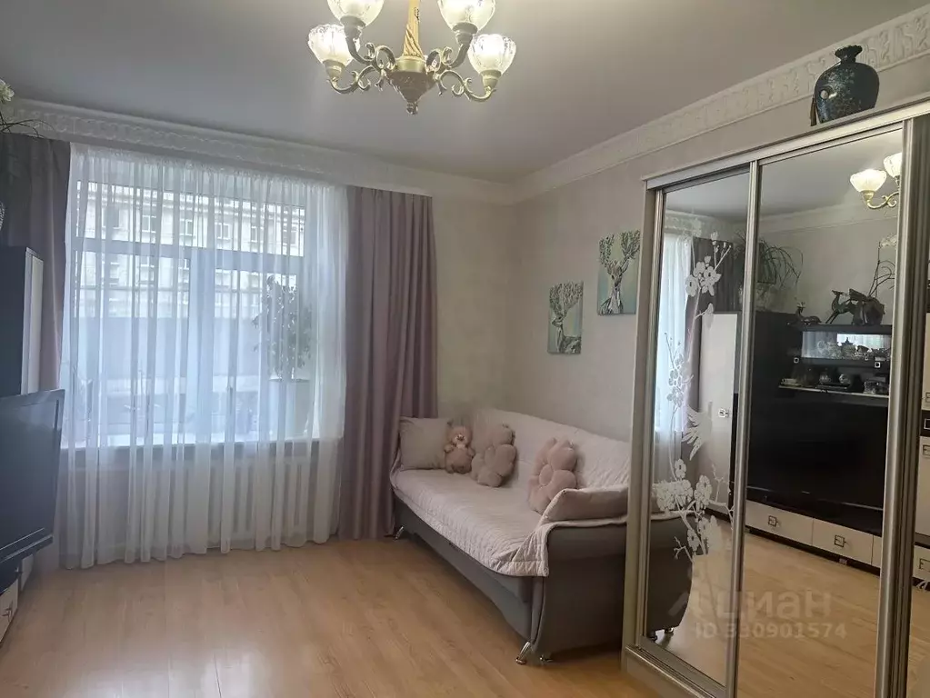 Комната Санкт-Петербург просп. Стачек, 77 (40.8 м) - Фото 1