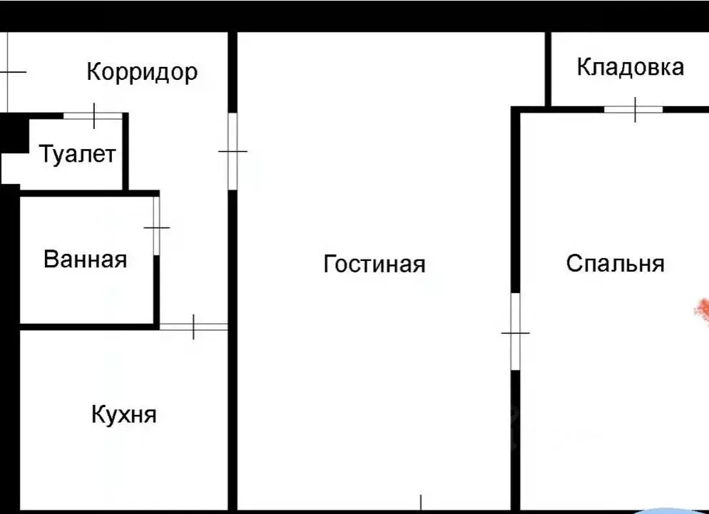 2-к кв. Москва ул. Константинова, 6 (45.0 м) - Фото 2