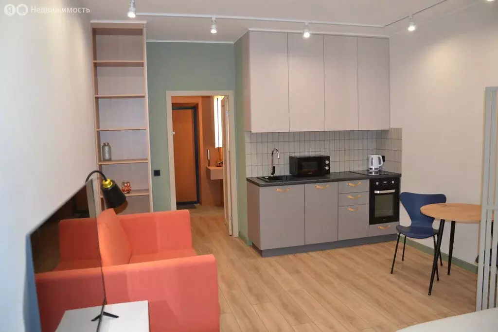 Квартира-студия: Пермь, улица Космонавта Беляева, 9А (30 м) - Фото 1