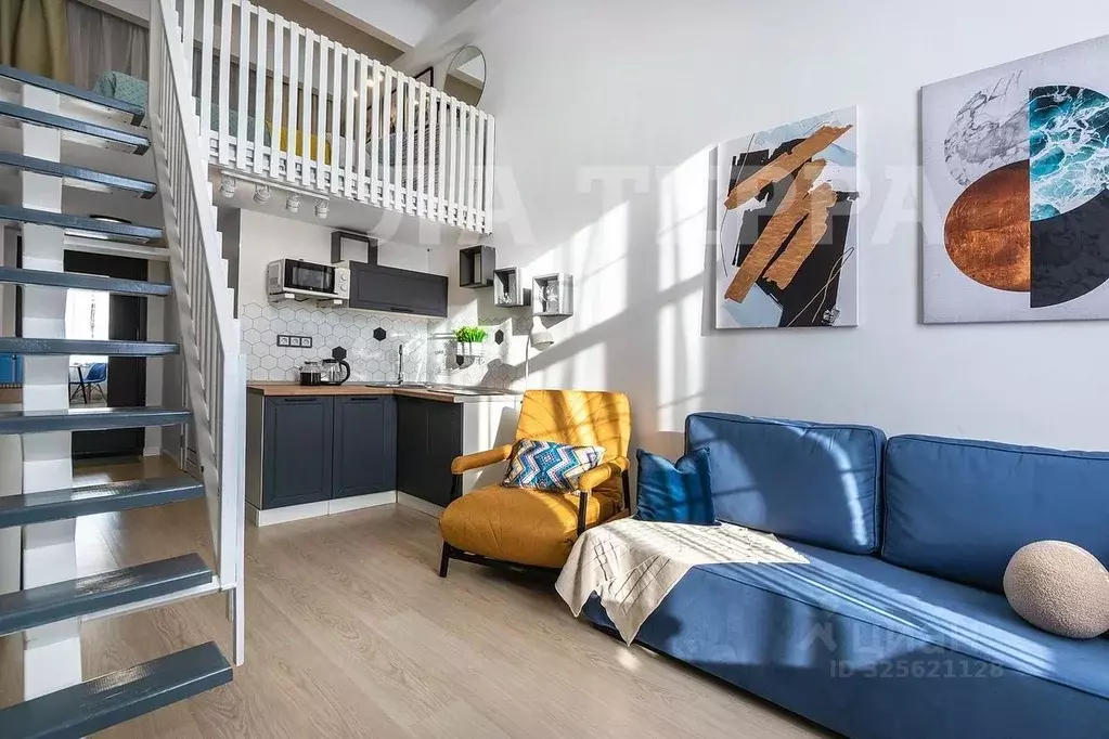 Студия Москва ул. Клары Цеткин, 18к3 (32.0 м) - Фото 1