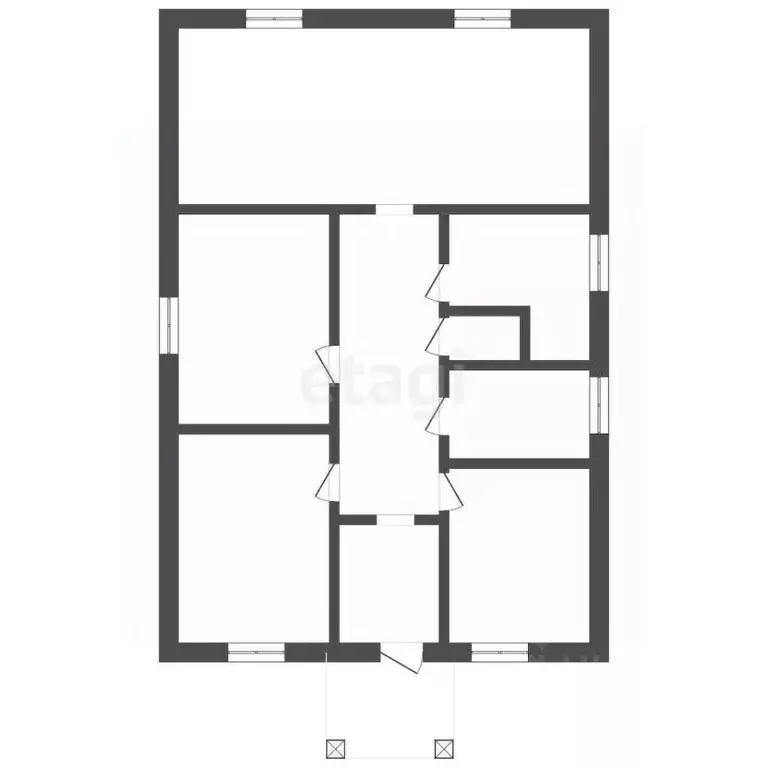 Дом в Воронежская область, с. Новая Усмань ул. Камышинская, 18 (120 м) - Фото 1