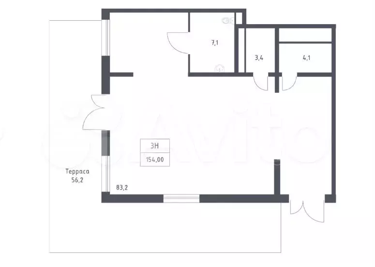 Продам помещение свободного назначения, 154 м - Фото 0
