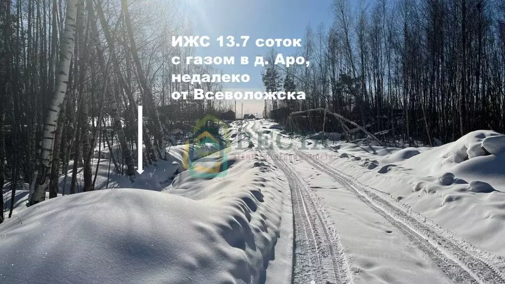 Участок в Ленинградская область, Всеволожский район, Колтушское ... - Фото 1