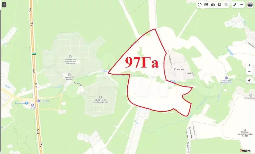 Участок 94 га (СНТ, ДНП) - Фото 0