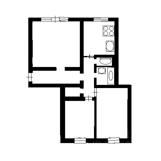 3-к кв. Иркутская область, Усть-Илимск Белградская ул., 25 (67.1 м) - Фото 2