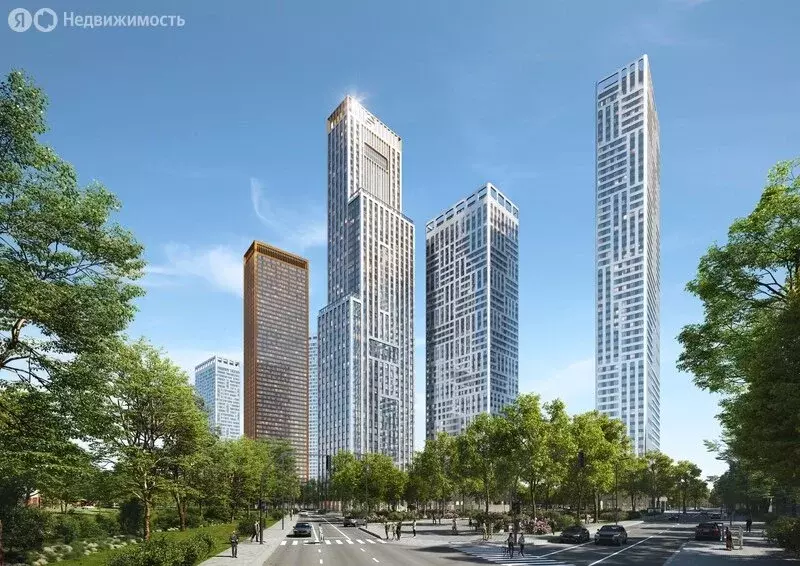 3-комнатная квартира: Москва, жилой комплекс Амбер Сити (70.5 м) - Фото 0
