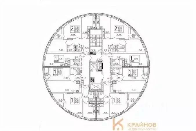 1-к кв. Воронежская область, с. Новая Усмань, Южный мкр  (40.51 м) - Фото 0