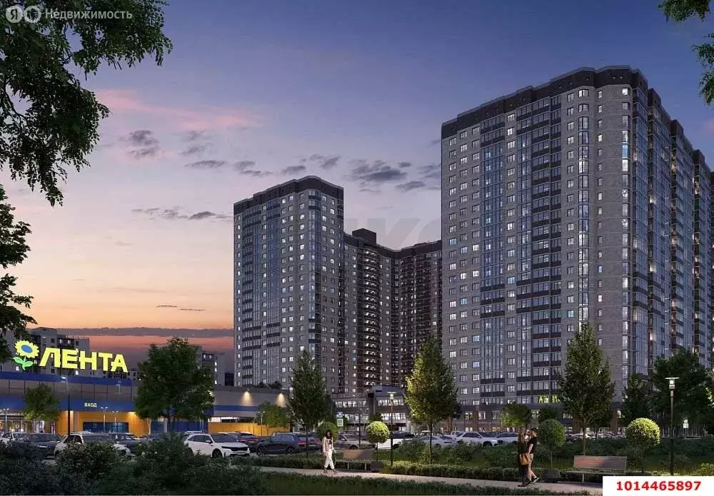 3-комнатная квартира: Краснодар, Российская улица, 257/7 (64 м) - Фото 1