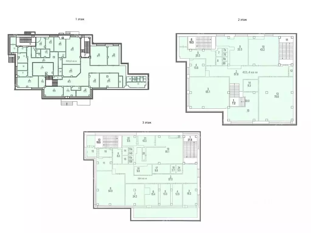 Офис в Москва Октябрьская ул., 33А (1365 м) - Фото 1