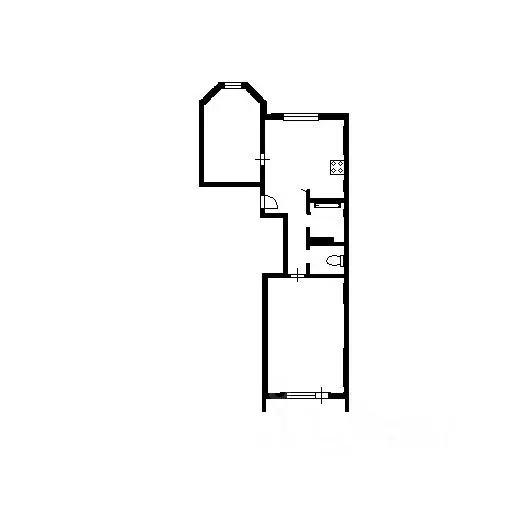 2-к кв. Новосибирская область, Новосибирск Рябиновая ул., 10/1 (63.0 ... - Фото 1