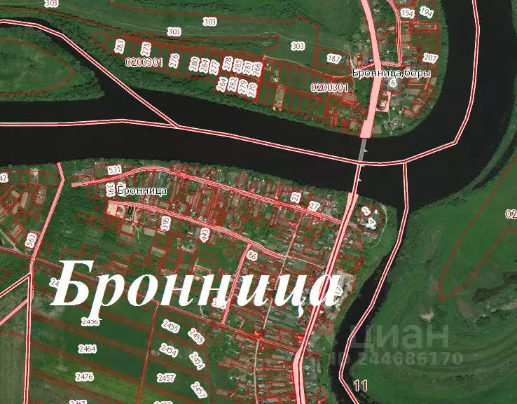 Участок в Новгородская область, Новгородский район, Бронницкое с/пос, ... - Фото 1