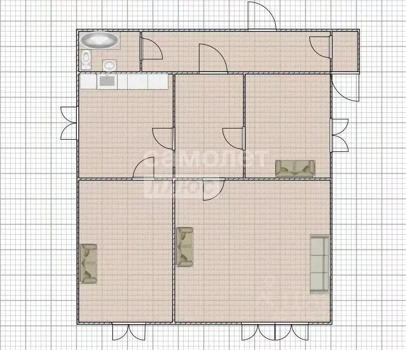 Дом в Алтайский край, Зональный район, с. Соколово Пролетарская ул., ... - Фото 2