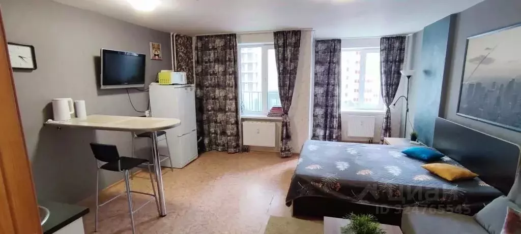 1-к кв. Пермский край, Пермь ул. Крылова, 15 (30.0 м) - Фото 2