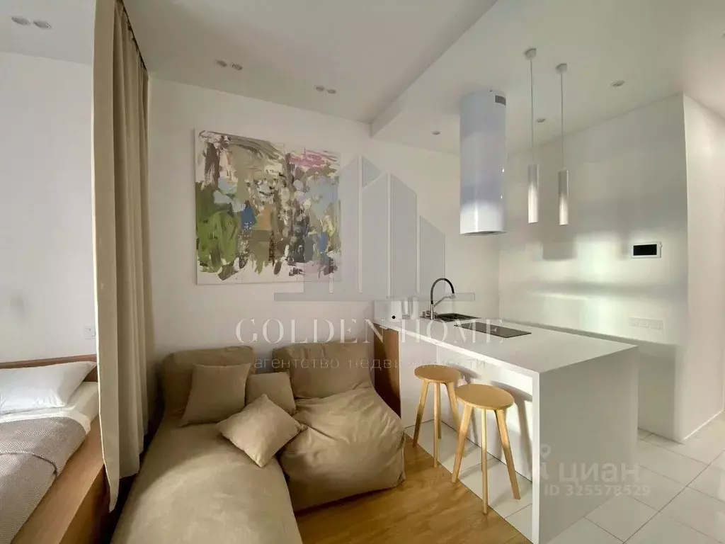 Студия Санкт-Петербург Петровский просп., 9к2 (24.0 м) - Фото 1