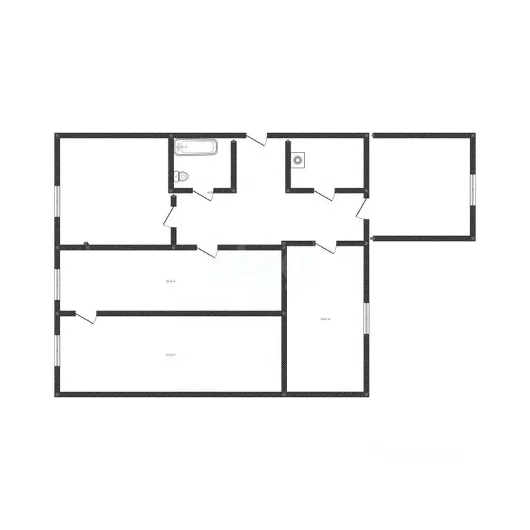 4-к кв. Иркутская область, Ангарск 18-й мкр, 9 (77.7 м) - Фото 2