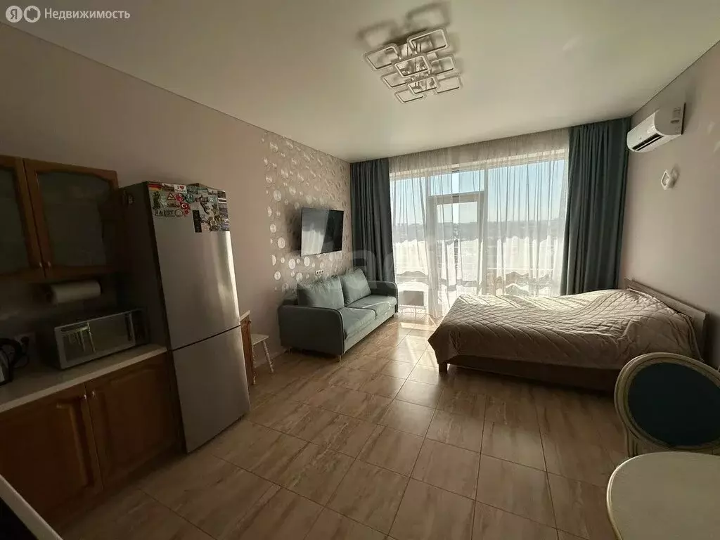 Квартира-студия: Севастополь, Парковая улица, 7 (34.7 м) - Фото 1