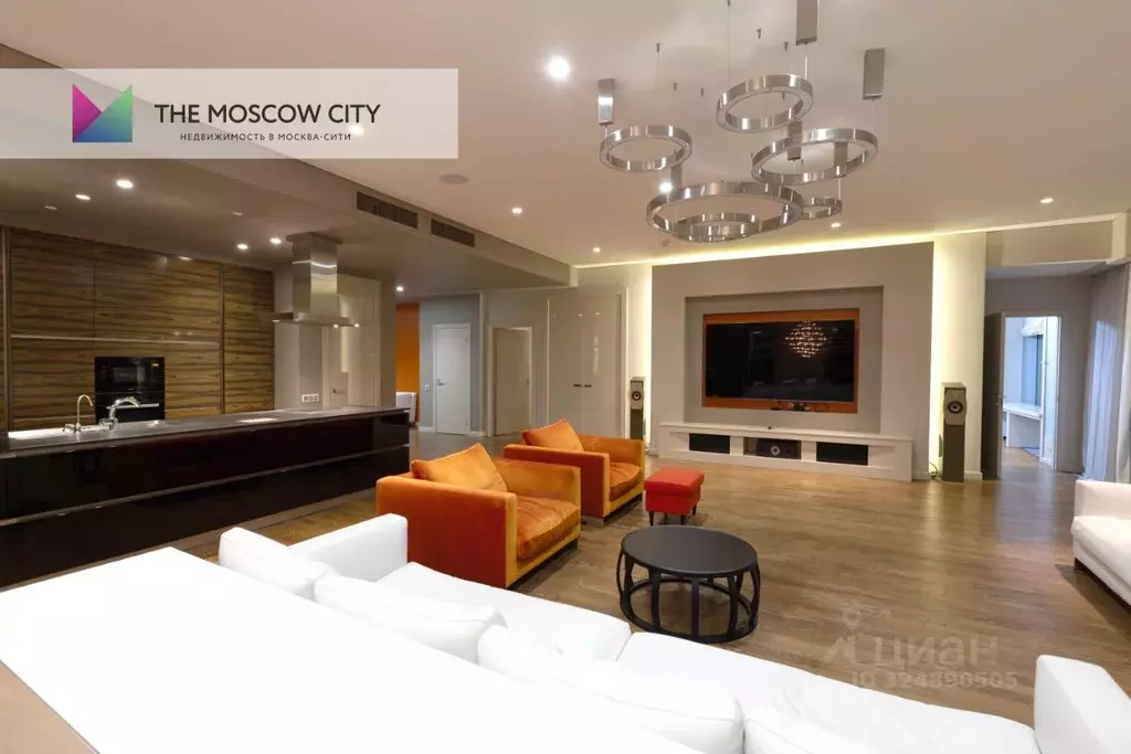 3-к кв. Москва наб. Пресненская, 8с1 (222.4 м) - Фото 1