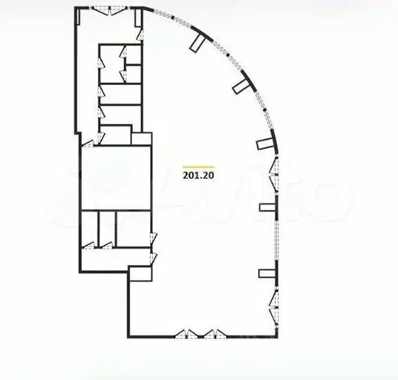 Торговая площадь в Москва Стоун Савеловская бк, 1 (201 м) - Фото 1