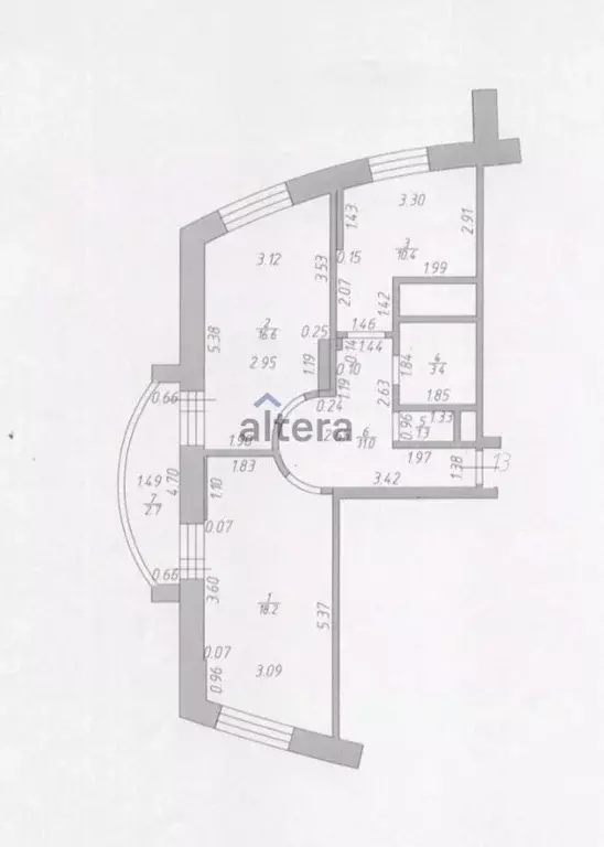 2-к кв. Татарстан, Казань ул. Габдуллы Кариева, 8 (63.6 м) - Фото 1