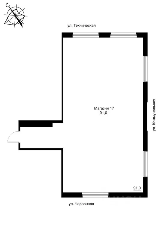 Помещение свободного назначения в Свердловская область, Екатеринбург ... - Фото 1