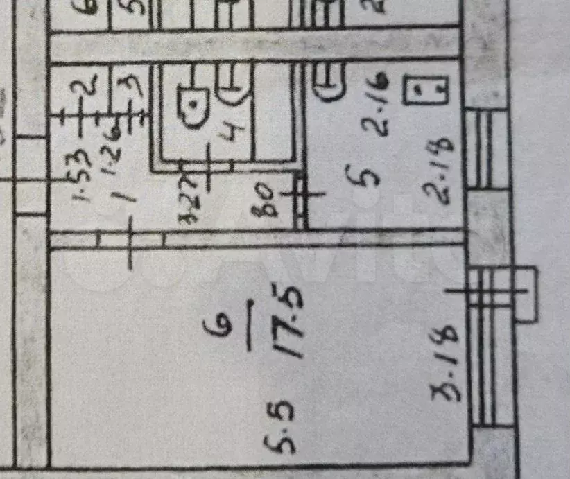 1-к. квартира, 29 м, 8/9 эт. - Фото 0