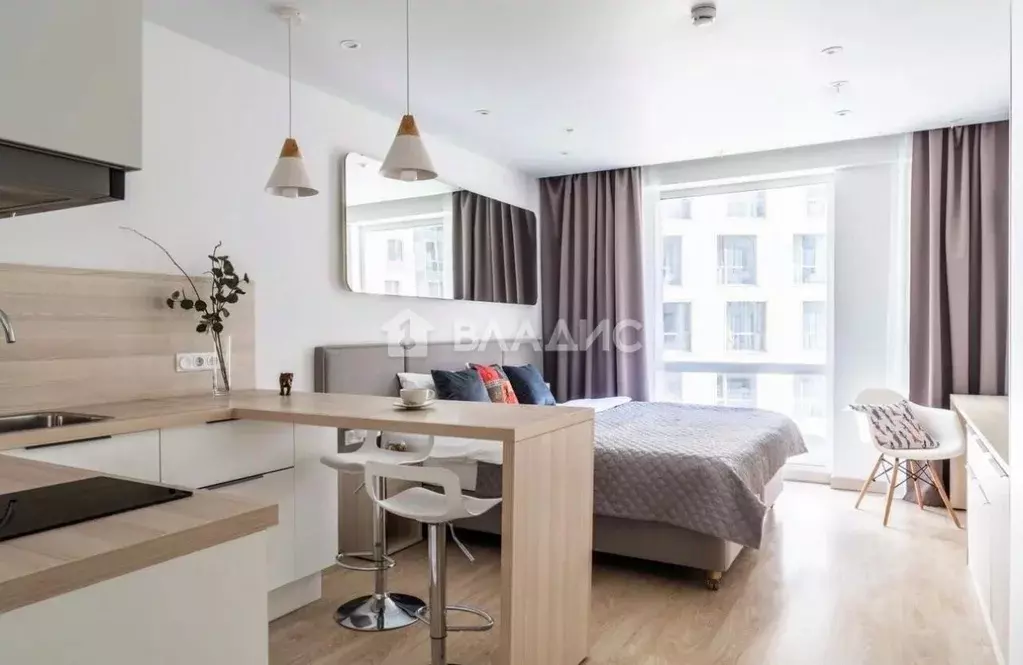 Студия Санкт-Петербург Социалистическая ул., 21 (26.3 м) - Фото 1