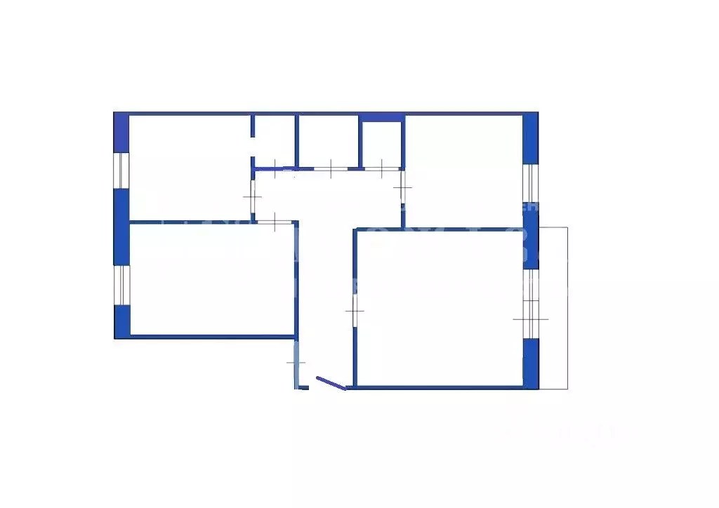 3-к кв. Кемеровская область, Ленинск-Кузнецкий просп. Текстильщиков, ... - Фото 2
