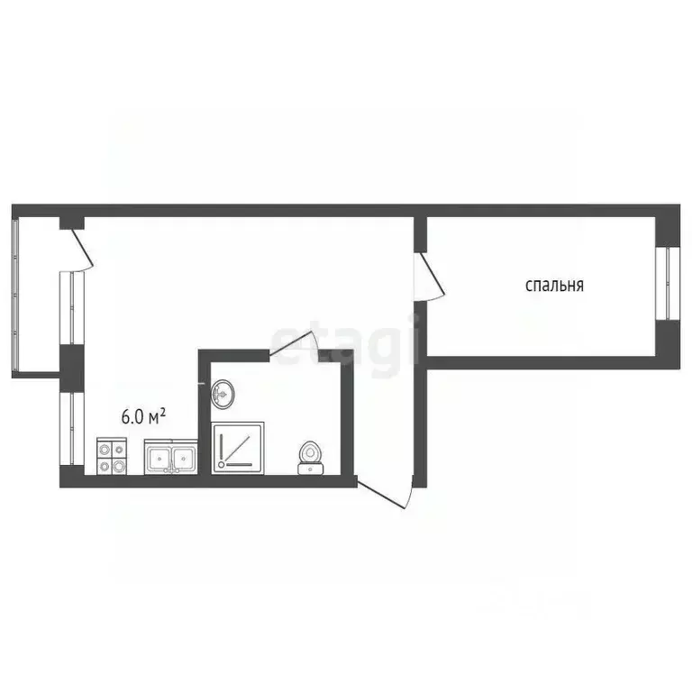 2-к кв. Москва Херсонская ул., 36К3 (60.0 м) - Фото 1