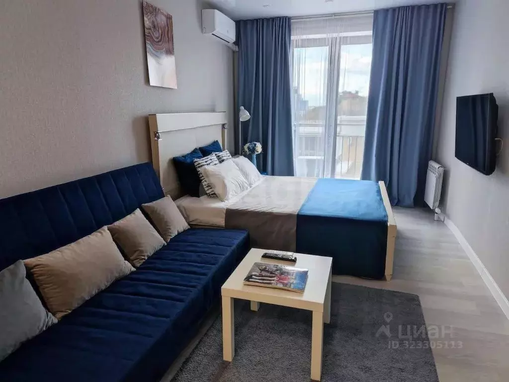 1-к кв. Татарстан, Казань ул. Волкова, 12 (32.4 м) - Фото 1